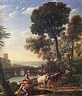 Landscape with Apollo Guarding the Herds of Admetus by Claude Lorrain